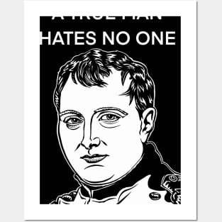 NAPOLEON quote .5 - ink portrait Posters and Art